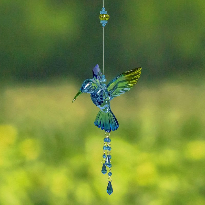 Five Tone Acrylic 3-Piece Hummingbird Chain in 6 Assorted Colors